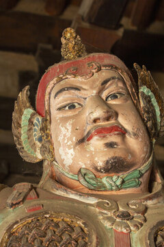 中國(guó)山西五臺(tái)縣南禪寺唐代塑像