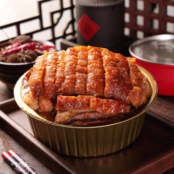 五香扣肉