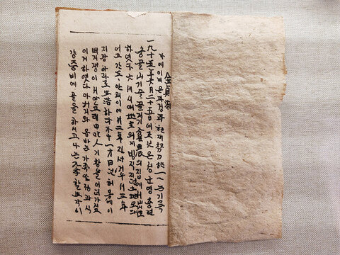 抗聯(lián)女戰(zhàn)士金貞淑日記