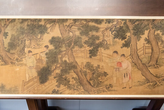 明代謝環(huán)杏園雅集圖