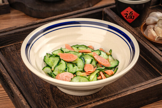 黃瓜炒火腿腸