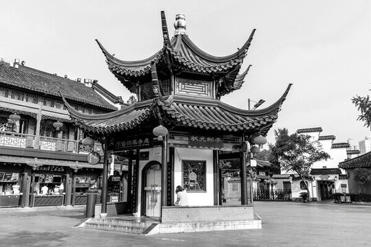 南京夫子廟老照片
