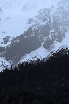 雪山冰川