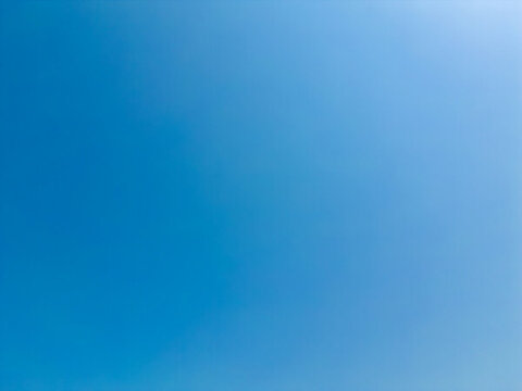 無(wú)人機(jī)高空航拍的藍(lán)色天空