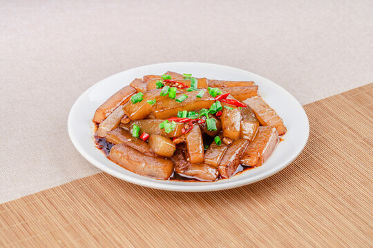 家常小炒酸辣魔芋豆腐
