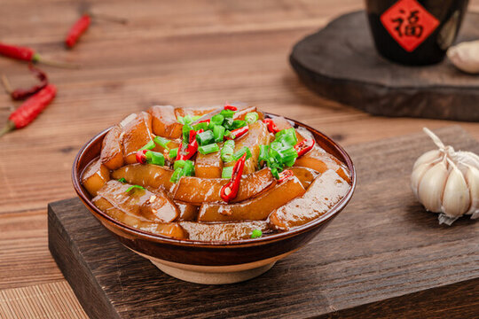 家常小炒酸辣魔芋豆腐