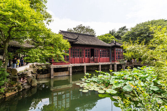 三十六鴛鴦館拙政園