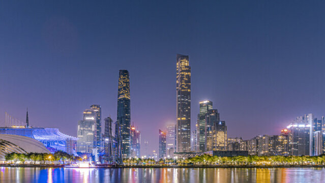 廣州珠江新城夜景