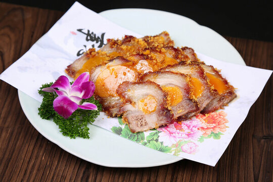 咸蛋黃叉燒