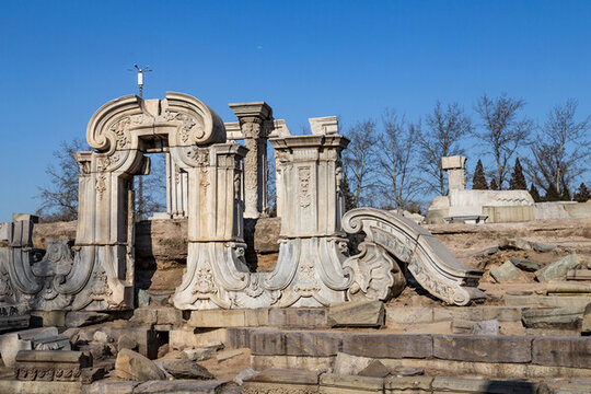 北京市5A景區(qū)圓明園西洋樓遺址