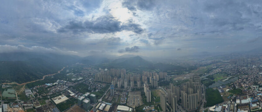 中山三鄉(xiāng)云海全景