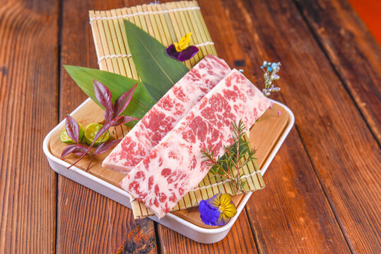 原切雪花牛肉