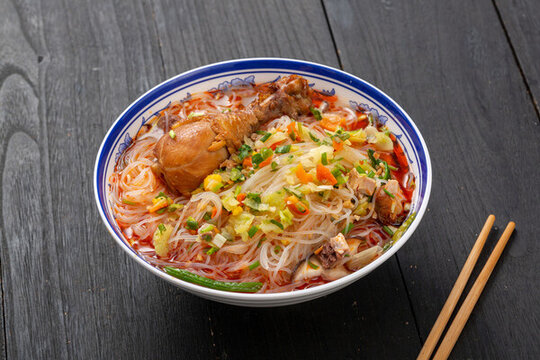 雞腿粉絲