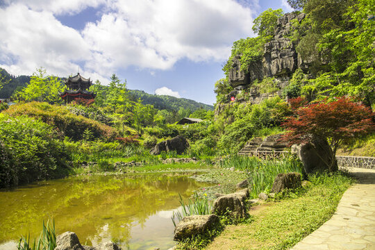 湖北恩施索布埡石林