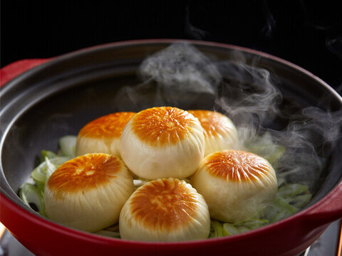 京蔥生煎包