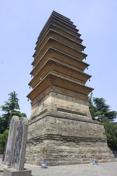 河南洛陽白馬寺金代齊云塔