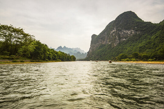 山水風景