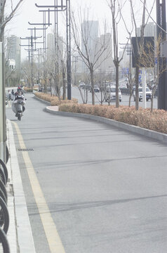 太原市解放北路街景