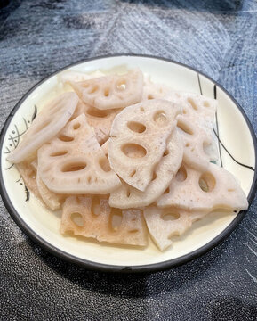 新鮮藕片