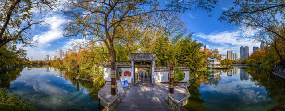 合肥包公園浮莊正門