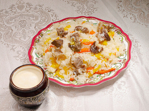 碎肉抓飯