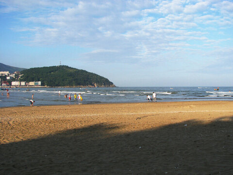 金沙灘海邊旅行