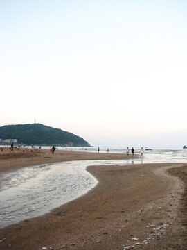 沙灘海邊海港
