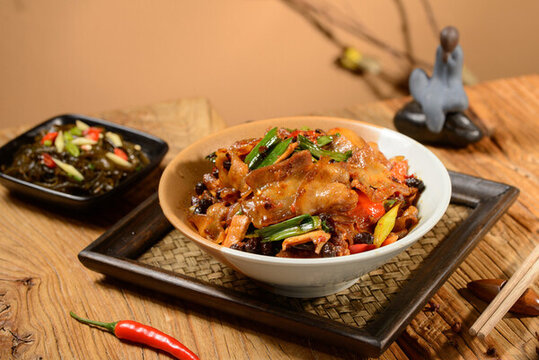 豆豉回鍋肉