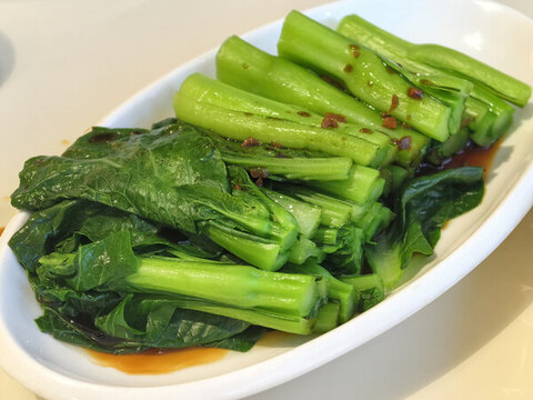 白灼菜心