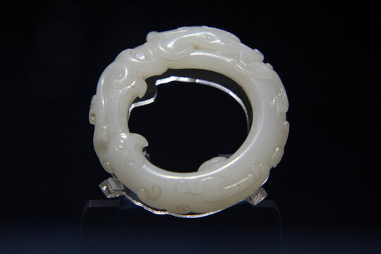白玉鳳紋環(huán)