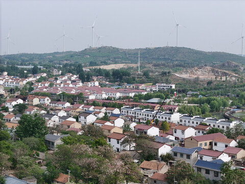 航拍柳泉鎮(zhèn)北村村
