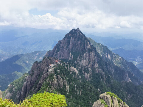 黃山蓮花峰