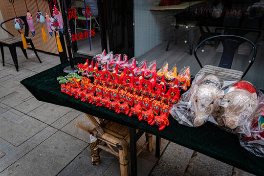 沈陽老北市皇寺廟會商店民藝