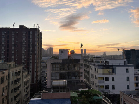 落日余暉