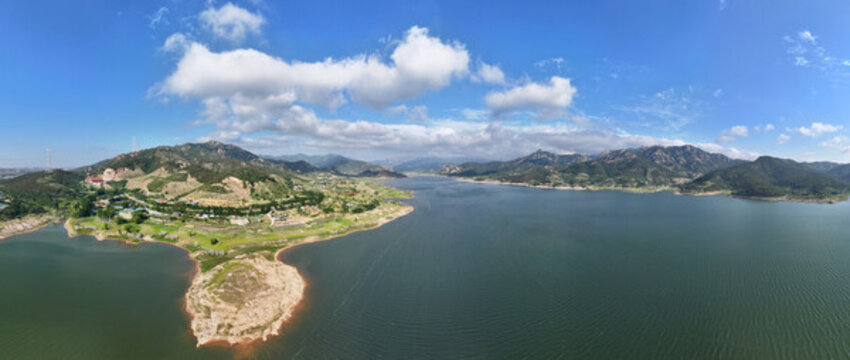 嶗山水庫全景