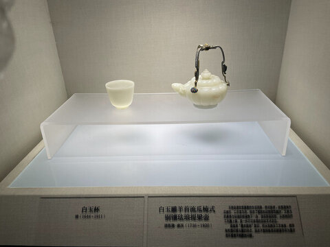 白玉茶具