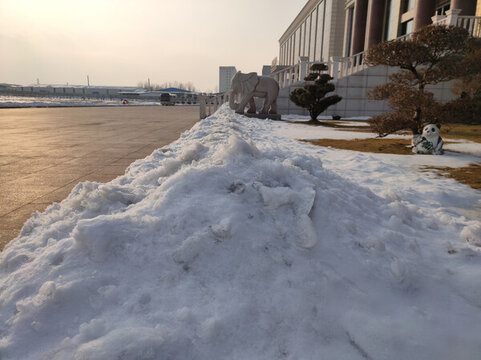 雪堆
