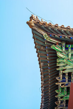 中國古代建筑垂獸與飛檐