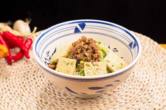 肉沫涼皮