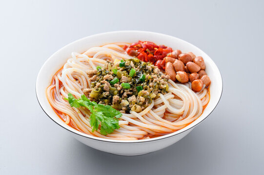 酸菜肉沫粉
