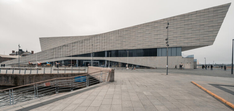 英國利物浦默西河岸文化建筑