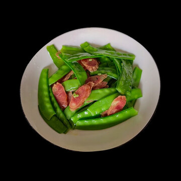 臘味荷蘭豆