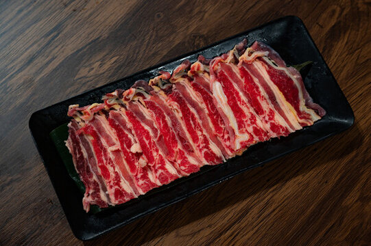 雪花牛肉肥牛片