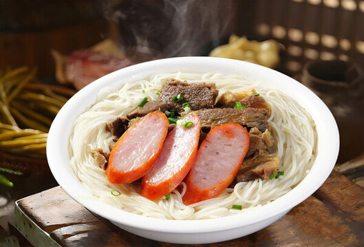 牛腩香腸粉