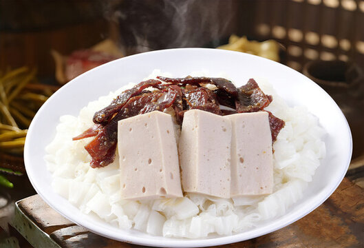 牛巴肉糕涼拌粉