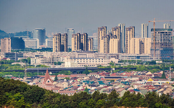上虞城市天際線