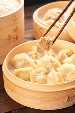 白菜鮮肉蒸餃
