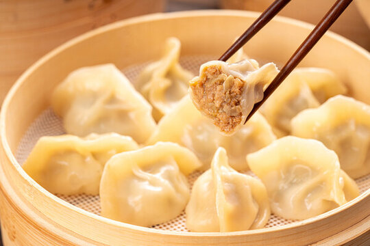 白菜鮮肉蒸餃