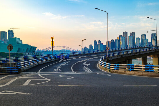 重慶城市風(fēng)光汽車廣告背景圖