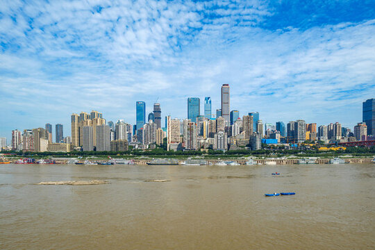 重慶渝中半島全景